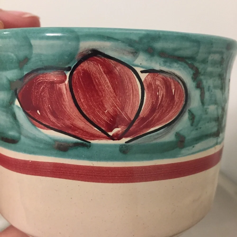 Lamas Italian Pottery Sugar Bowl clay pot